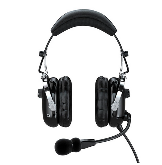 Faro G2 ANR Headset PN FARO-G2-ANR Comunicação Aeronáutica Ativa Dual GA