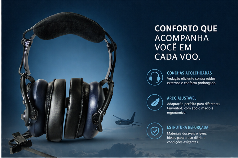 Skycom ANR Headset - Dual GA Plugs